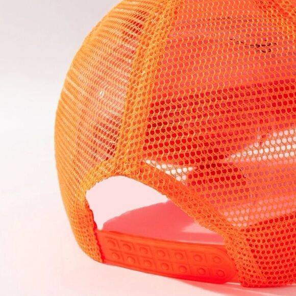 🆕Orange Trucker Hat - Picture 3 of 4